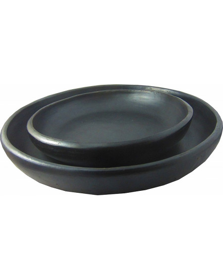 ASSIETTE ARGILE CHAMBA Ø22 ASSIETTE ARGILE CHAMBA Ø22