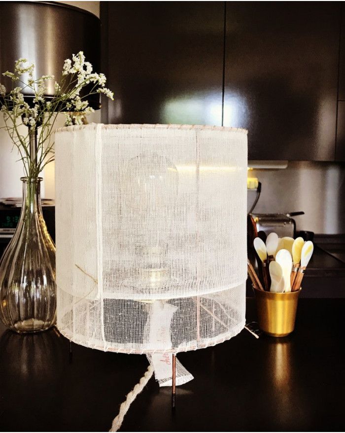 LAMPE A POSER TARLATANE ECRUE CHERIE CHERIE LAMPE A POSER TARLATANE ECRUE CHERIE CHERIE