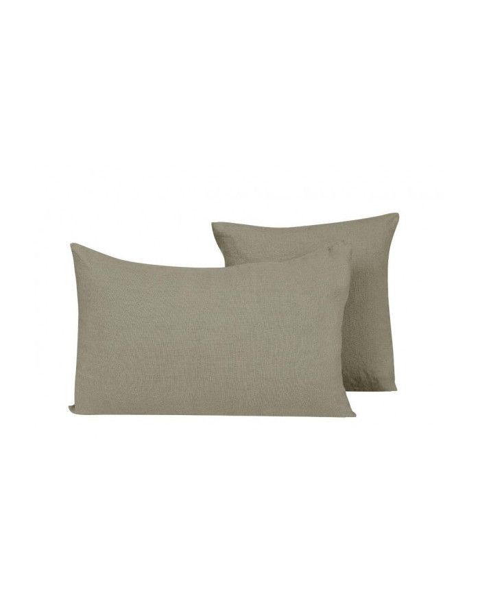 HOUSSE DE COUSSIN PROPRIANO 80X80 KAKI HARMONY HOUSSE DE COUSSIN PROPRIANO 80X80 KAKI HARMONY