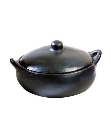 CASSEROLE CHAMBA RONDE AVEC COUVERCLE INDIGENA CASSEROLE CHAMBA RONDE AVEC COUVERCLE INDIGENA