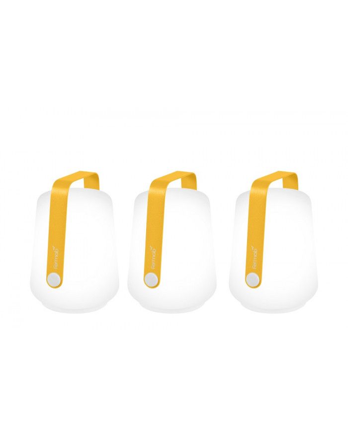 BALAD LOT DE 3 LAMPES MIEL FERMOB BALAD LOT DE 3 LAMPES MIEL FERMOB