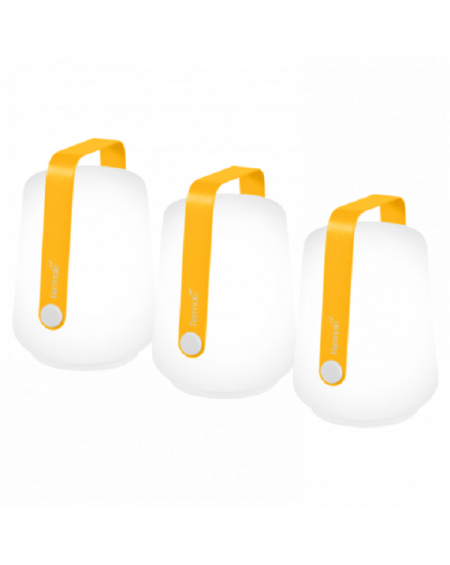 BALAD LOT DE 3 LAMPES MIEL FERMOB BALAD LOT DE 3 LAMPES MIEL FERMOB