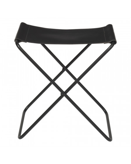 CHAISE PLIANTE CUIR NOIR/FER BROSTE COPENHAGEN CHAISE PLIANTE CUIR NOIR/FER BROSTE COPENHAGEN