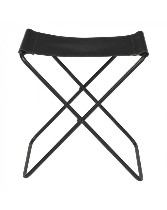 CHAISE PLIANTE CUIR NOIR/FER BROSTE COPENHAGEN CHAISE PLIANTE CUIR NOIR/FER BROSTE COPENHAGEN