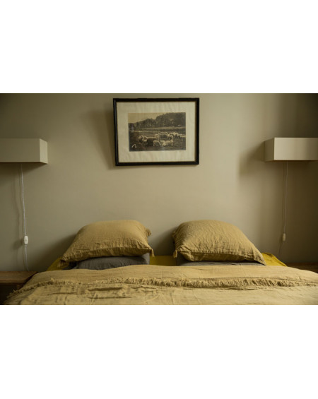 HOUSSE DE COUETTE NOLITA EN LIN BUTTERNUT BED AND PHYLOSOPHY HOUSSE DE COUETTE NOLITA EN LIN BUTTERNUT BED AND PHYLOSOPHY