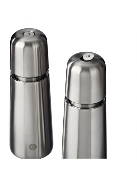 MOULIN A POIVRE OU SEL STOCKHOLM 17CM INOX CRUSH GRIND MOULIN A POIVRE OU SEL STOCKHOLM 17CM INOX CRUSH GRIND