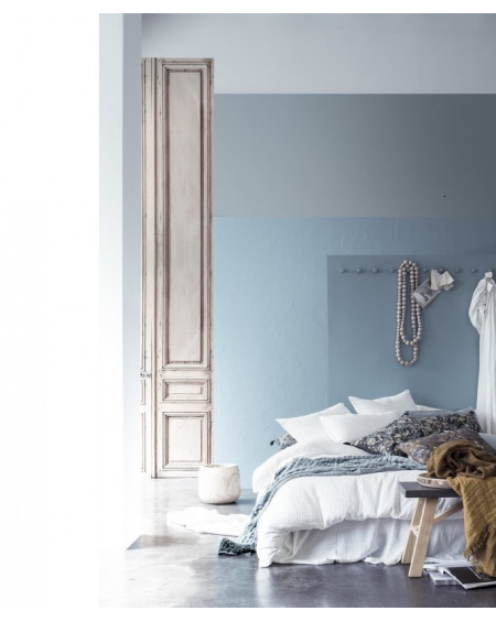 TAIE D'OREILLER LIN DILI 65X65 GAZE VOILE DE COTON HARMONY TAIE D'OREILLER LIN DILI 65X65 GAZE VOILE DE COTON HARMONY