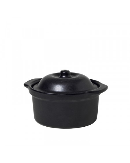 PLAT A FOUR AVEC COUVERCLE VIG NOIR 14,5X13XH6 BROSTE COPENHAGEN PLAT A FOUR AVEC COUVERCLE VIG NOIR 14,5X13XH6 BROSTE COPENHAGEN