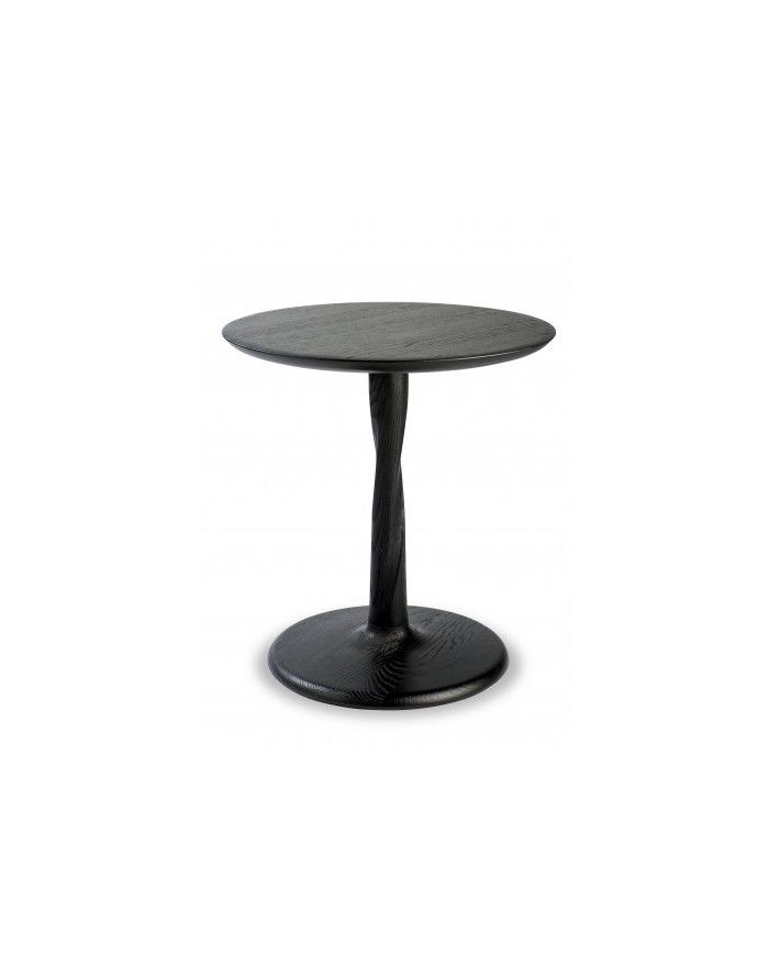 BOUT DE CANAPE TORSION BLACK EN CHENE ETHNICRAFT BOUT DE CANAPE TORSION BLACK EN CHENE ETHNICRAFT