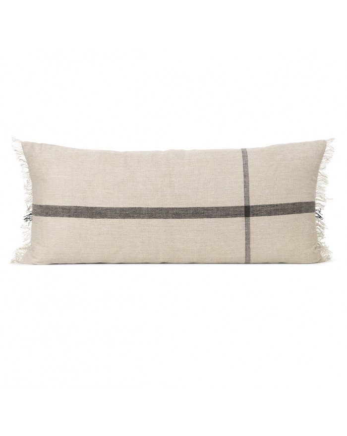 COUSSIN CALM CUSHION LONG 90X40 CAMEL NOIR FERM LIVING COUSSIN CALM CUSHION LONG 90X40 CAMEL NOIR FERM LIVING
