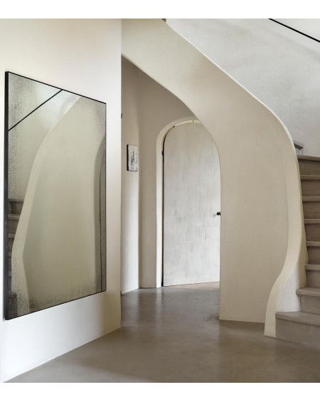MIROIR CLEAR WALL MIRROR MEDIUM AGED METAL FRAME RECTANGULAIRE 122x3xH153 ETHNICRAFT MIROIR CLEAR WALL MIRROR MEDIUM AGED METAL FRAME RECTANGULAIRE 122x3xH153 ETHNICRAFT