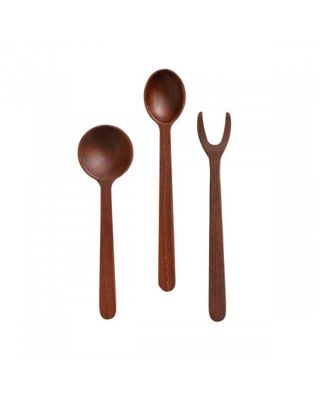 SET DE CUILLERES A TAPAS YAMI FRENE CARBONISE MUUBS SET DE CUILLERES A TAPAS YAMI FRENE CARBONISE MUUBS
