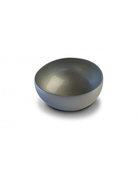 BOL EN NOIX DE COCO SILVER BOTH SIDES LUXURY EDITION BOL EN NOIX DE COCO SILVER BOTH SIDES LUXURY EDITION