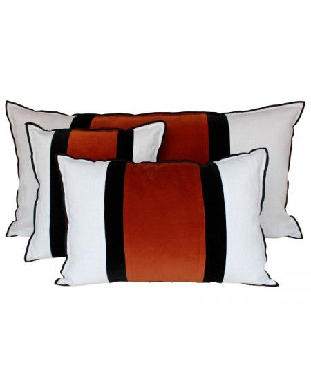HOUSSE DE COUSSIN MUMBAI 45X45 BRICK HARMONY HOUSSE DE COUSSIN MUMBAI 45X45 BRICK HARMONY