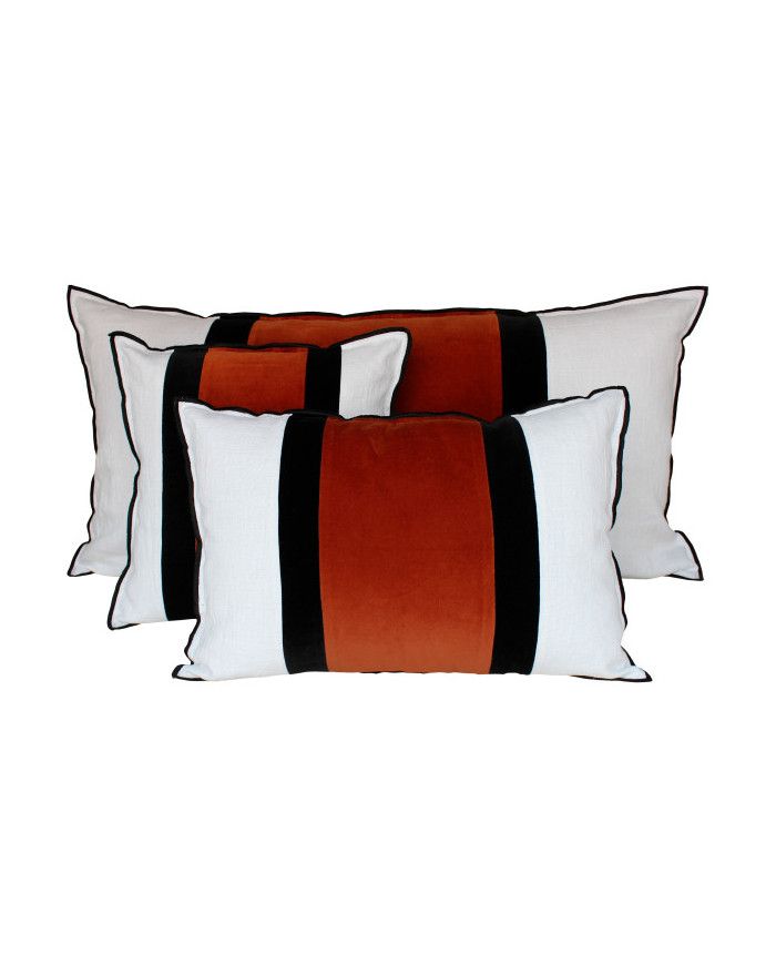 HOUSSE DE COUSSIN MUMBAI 45X45 BRICK HARMONY HOUSSE DE COUSSIN MUMBAI 45X45 BRICK HARMONY