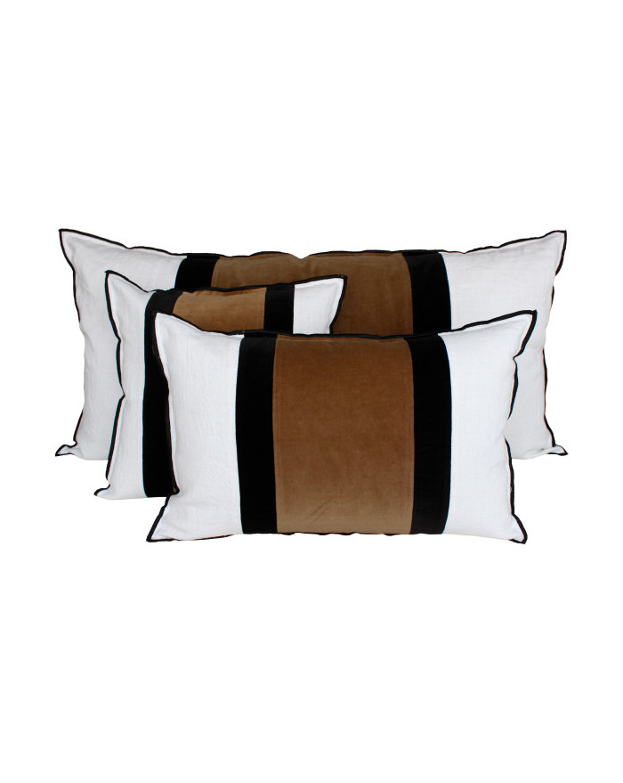HOUSSE DE COUSSIN MUMBAI 55X110 TABAC HARMONY HOUSSE DE COUSSIN MUMBAI 55X110 TABAC HARMONY