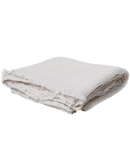 PLAID PLOUF PLUME 150X180 GAZE DE COTON BED AND PHILOSOPHY PLAID PLOUF PLUME 150X180 GAZE DE COTON BED AND PHILOSOPHY