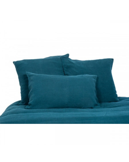 TAIE OREILLER VITI 50X70 BLEU DE PRUSSE TAIE OREILLER VITI 50X70 BLEU DE PRUSSE