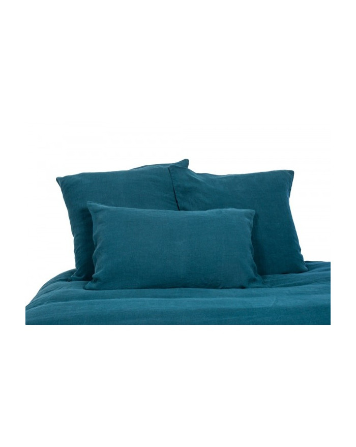 TAIE OREILLER VITI 50X70 BLEU DE PRUSSE TAIE OREILLER VITI 50X70 BLEU DE PRUSSE