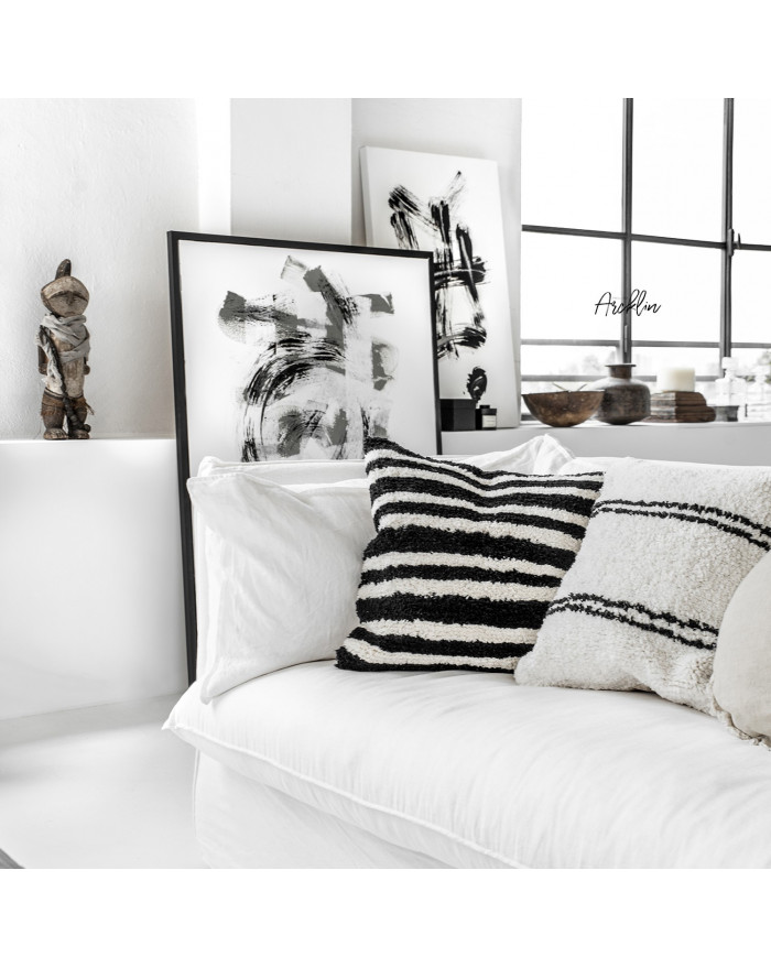 HOUSSE DE COUSSIN STOCKHOLM NATUREL - SNOWDROPS COPENHAGEN HOUSSE DE COUSSIN STOCKHOLM NATUREL - SNOWDROPS COPENHAGEN