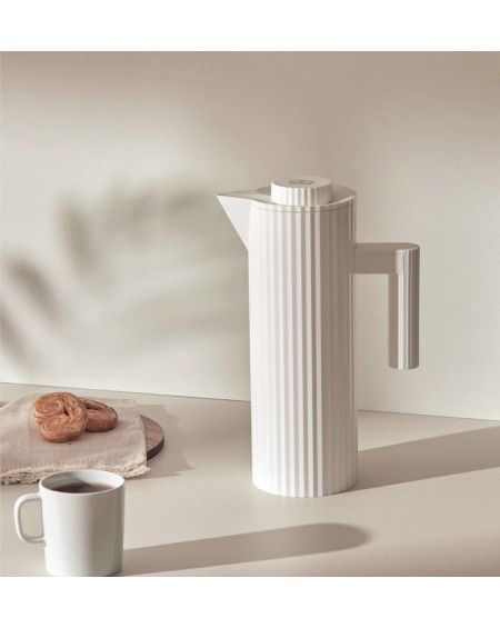 CARAFE ISOTHERME PLISSE BLANC 1L ALESSI CARAFE ISOTHERME PLISSE BLANC 1L ALESSI