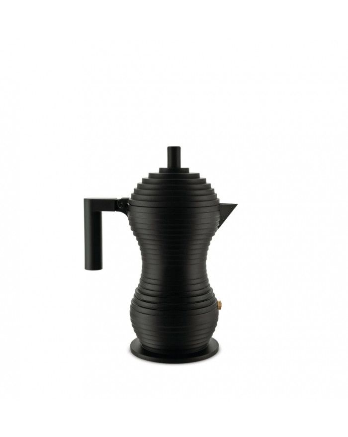 CAFETIERE ESPRESSO PULCINA 15CL NOIR MAT ALESSI CAFETIERE ESPRESSO PULCINA 15CL NOIR MAT ALESSI