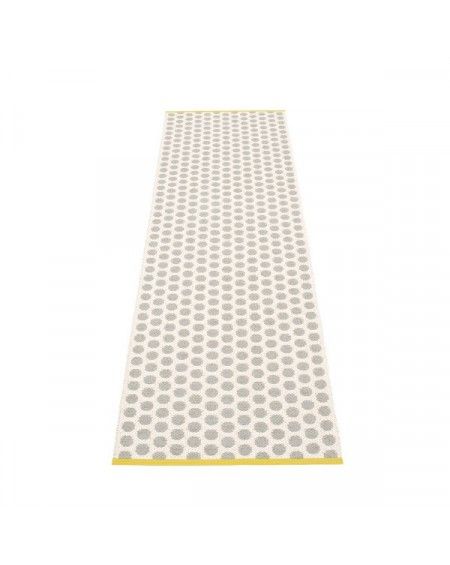 TAPIS REVERSIBLE NOA GRIS/V/MOUTARDE 70X90 PAPPELINA