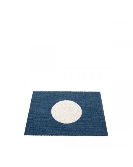 TAPIS REVERSIBLE VERA SMALL ONE OCEAN BLUE/ V 70X90 PAPPELINA