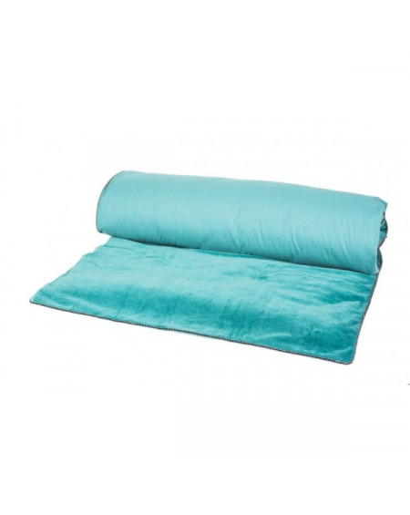 HOUSSE D'EDREDON DELHI 85X200 AQUA HOUSSE D'EDREDON DELHI 85X200 AQUA