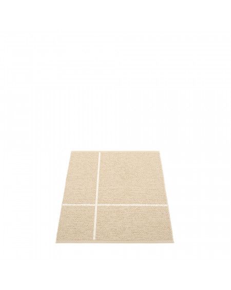 TAPIS REVERSIBLE FRED BEIGE/ V 70X90 PAPPELINA
